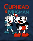Marškinėliai Cuphead and Mugman